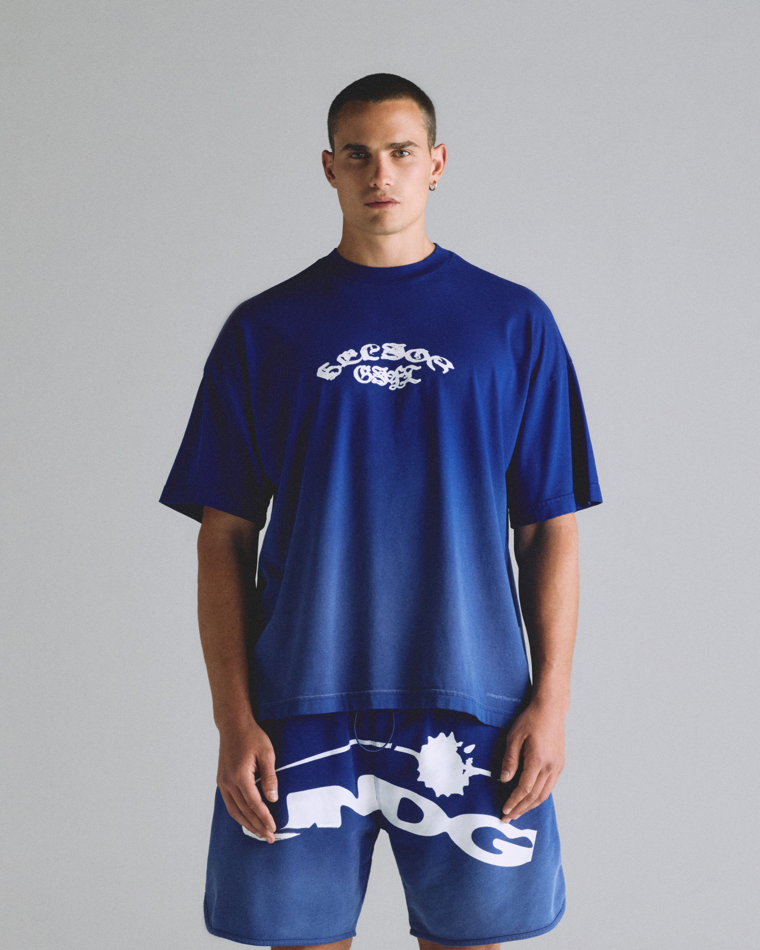 HELIOS BASIC TSHIRT ELECTRIC BLUE