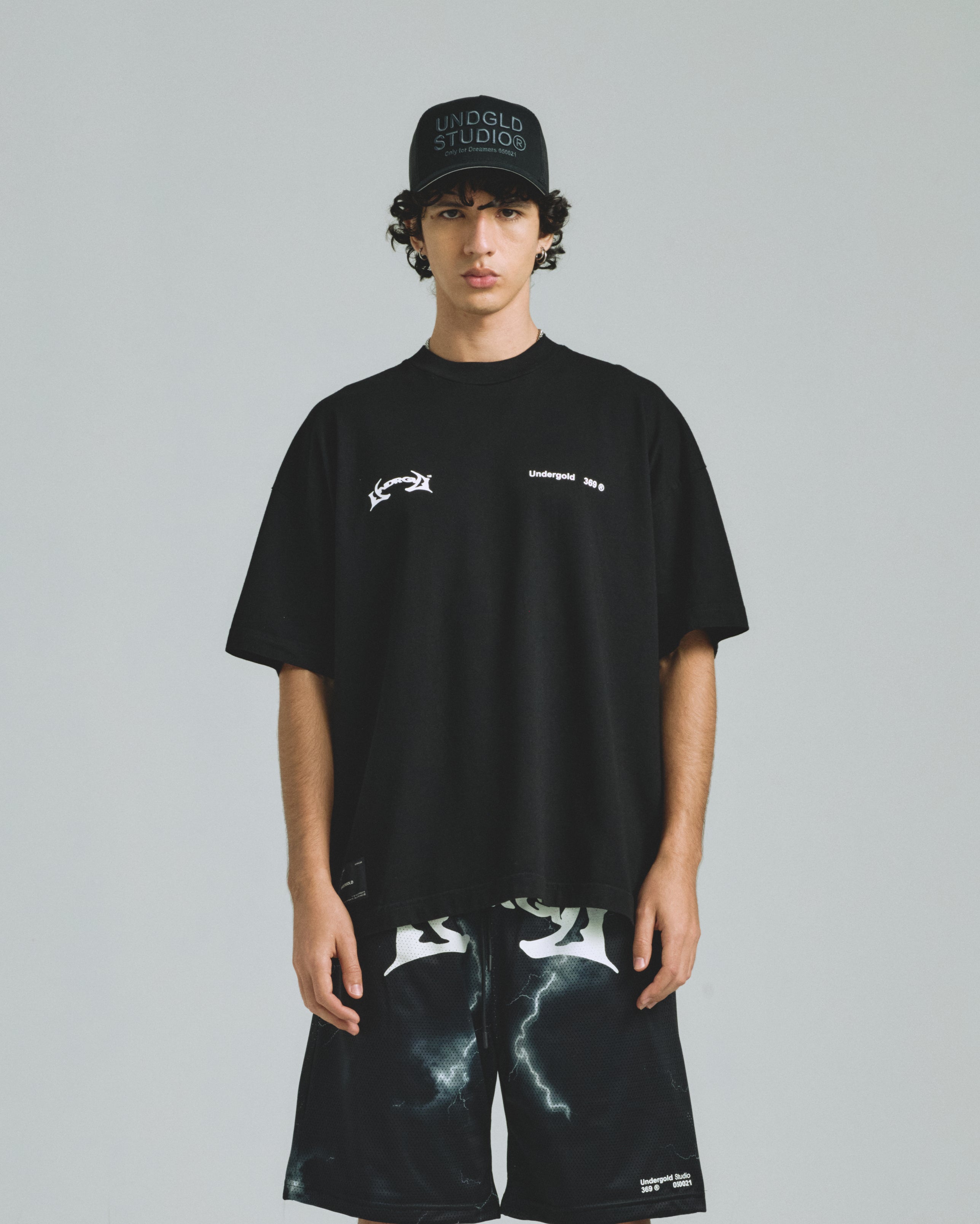 THUNDER RIDER BASIC TSHIRT BLACK