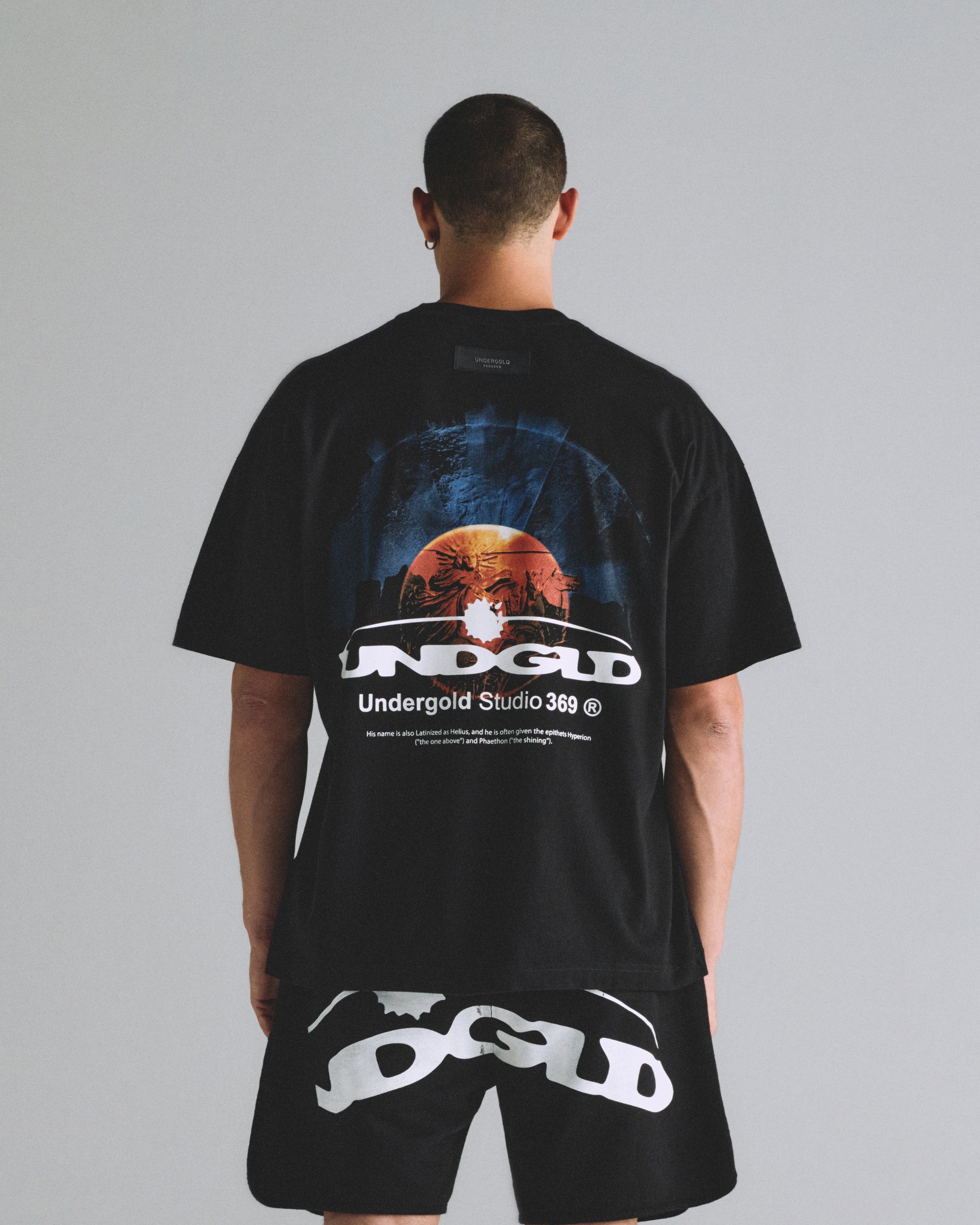 HELIOS PHASES TSHIRT BLACK