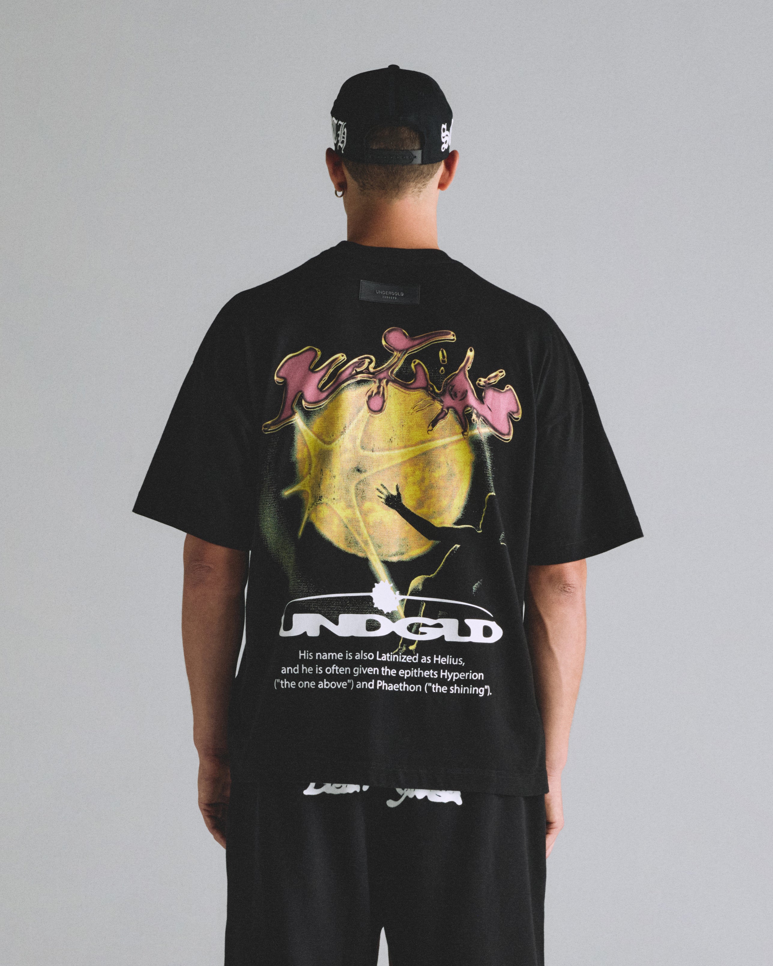 HELIOS SUN TSHIRT BLACK