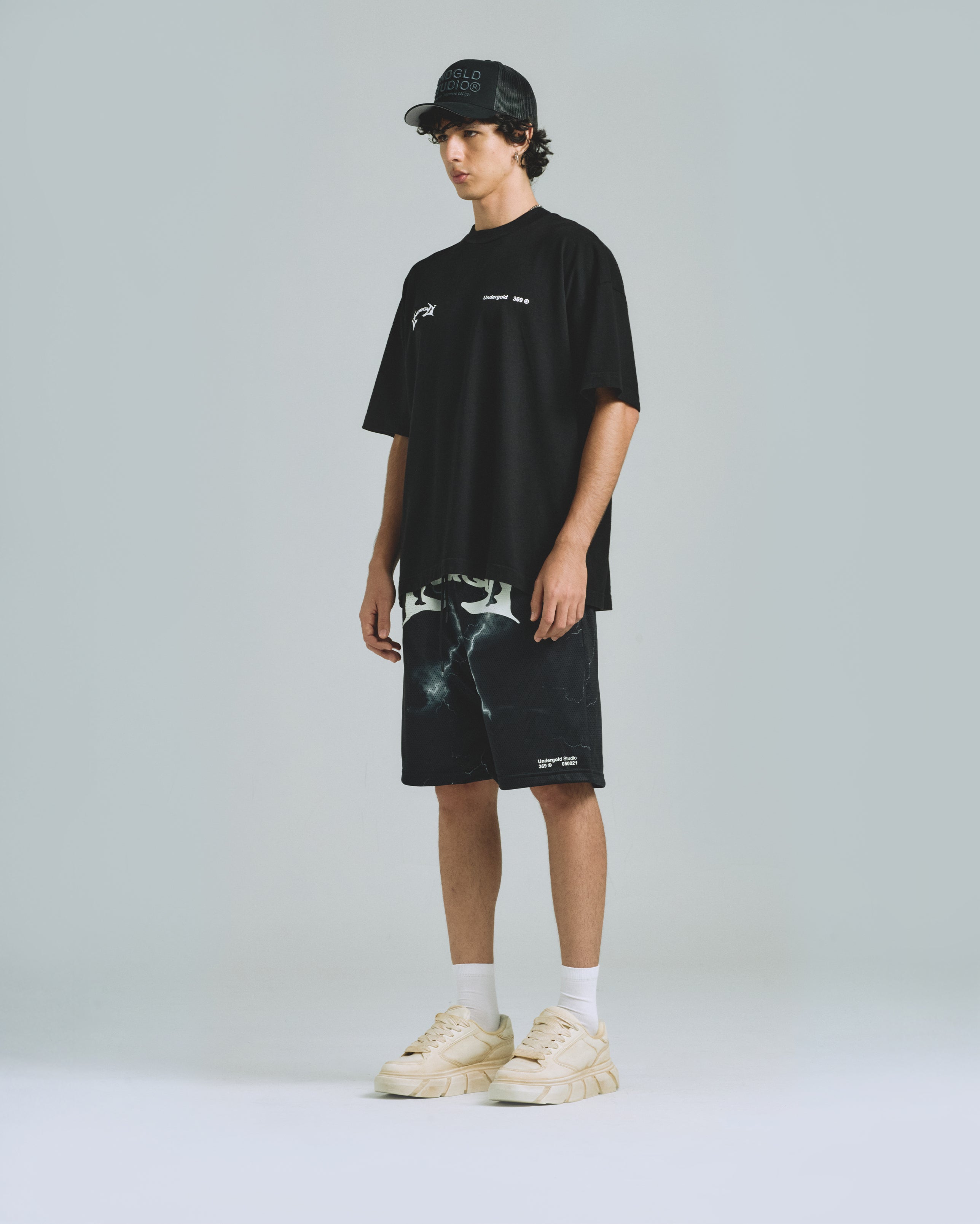 THUNDER RIDER BASIC TSHIRT BLACK