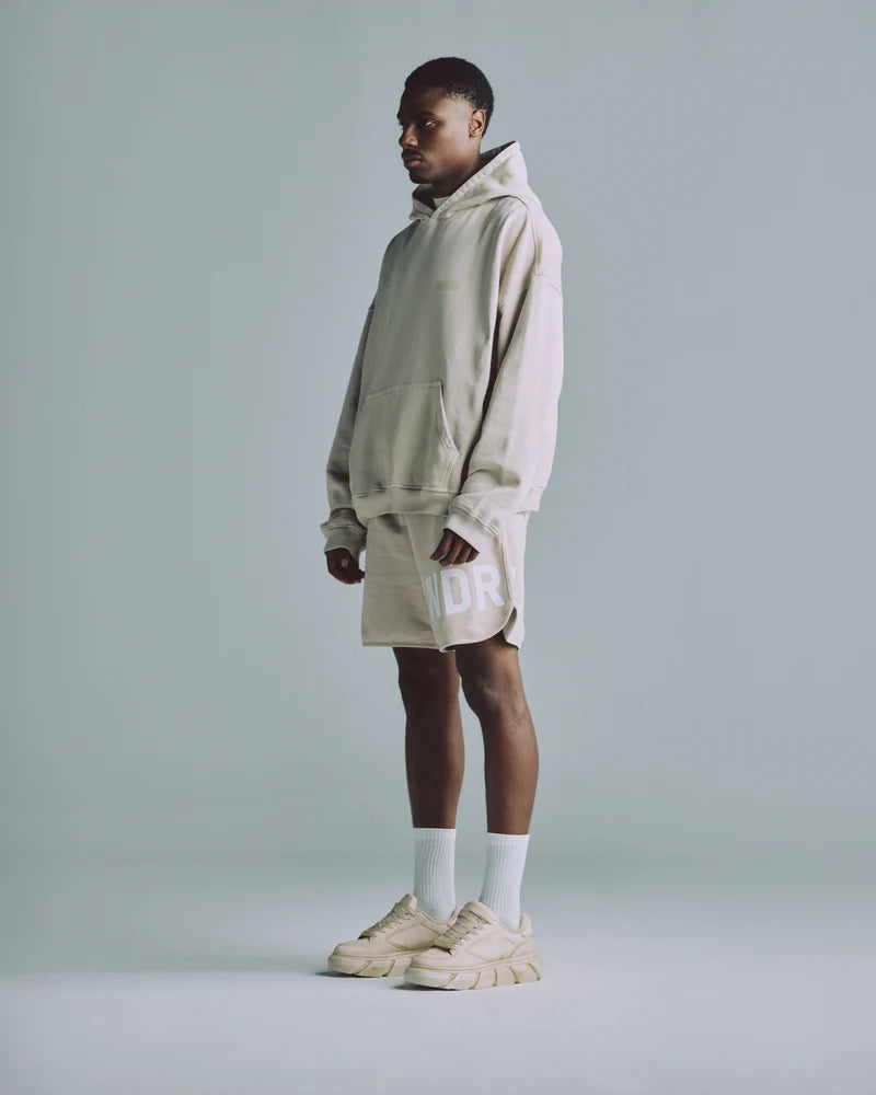 BASICS UNDGLD HOODIE CREAM