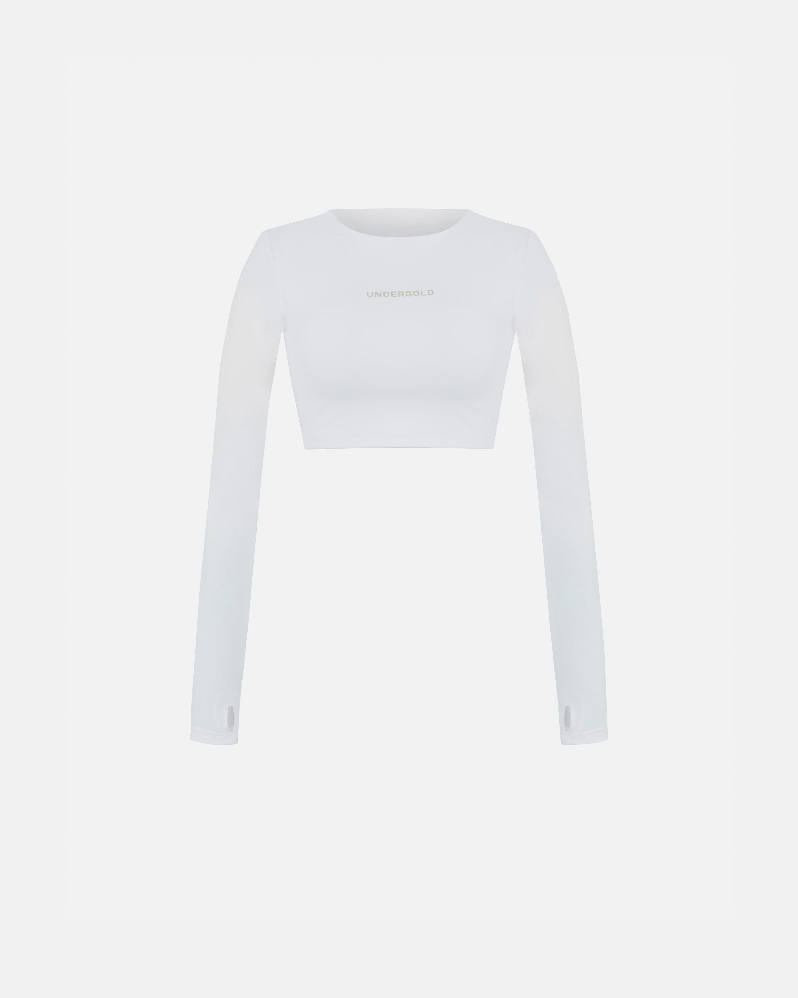W BASICS LONG SLEEVE WHITE