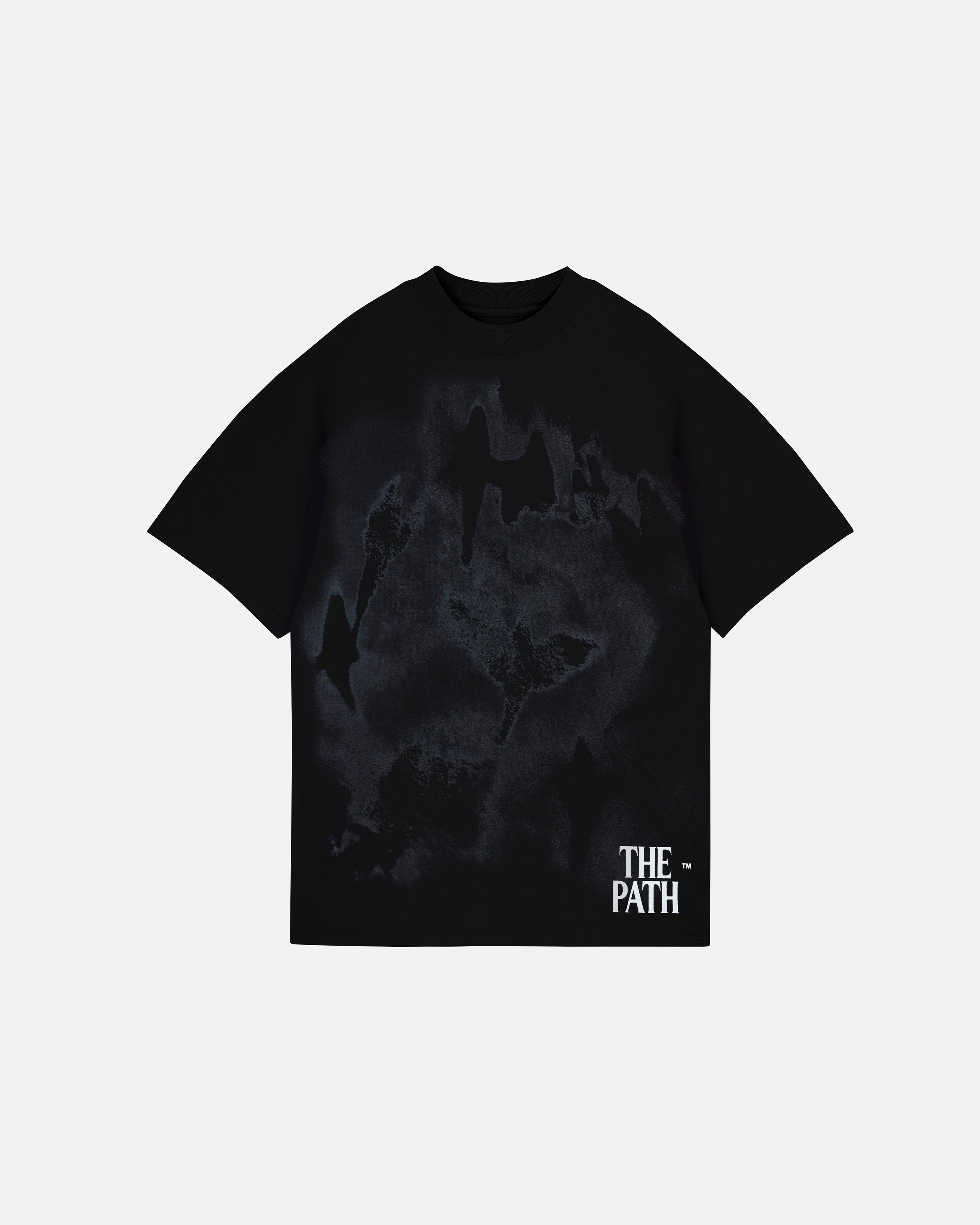 THE PATH BIRDS TSHIRT BLACK
