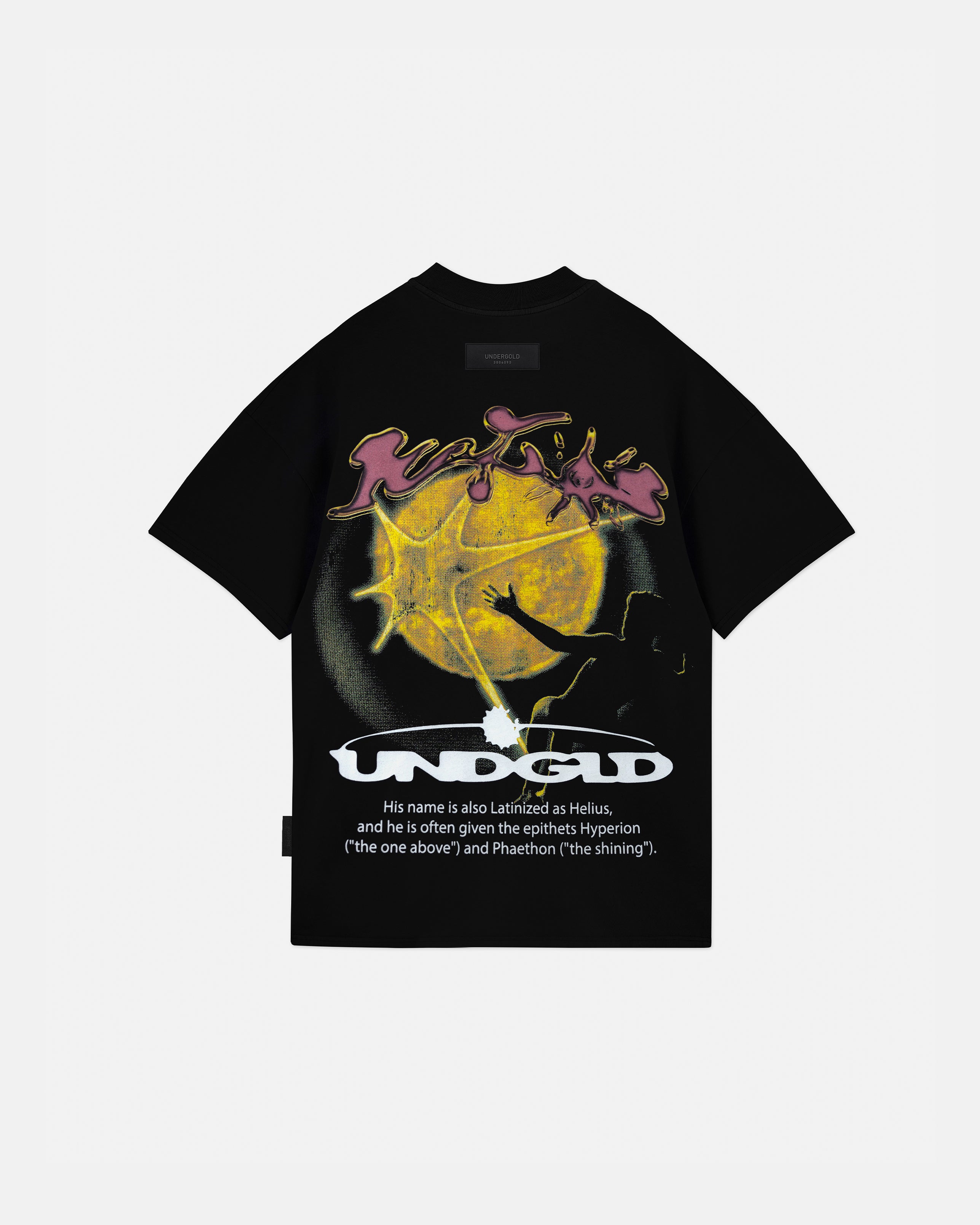 HELIOS SUN TSHIRT BLACK