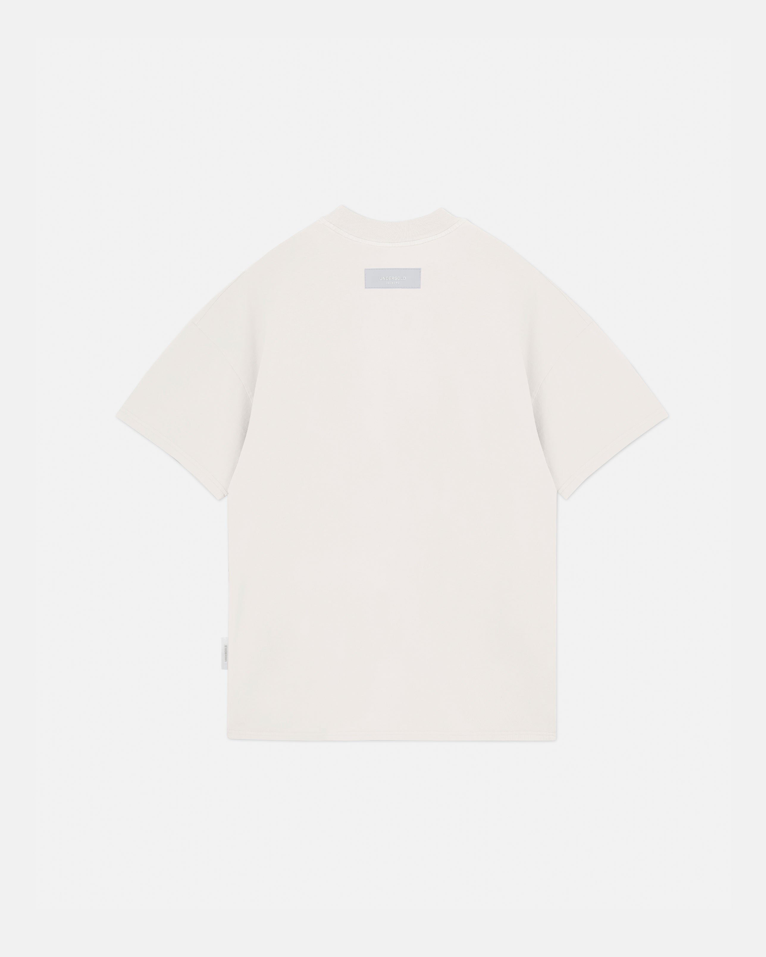 BASICS PEACHED UNDGLD TSHIRT WHITE