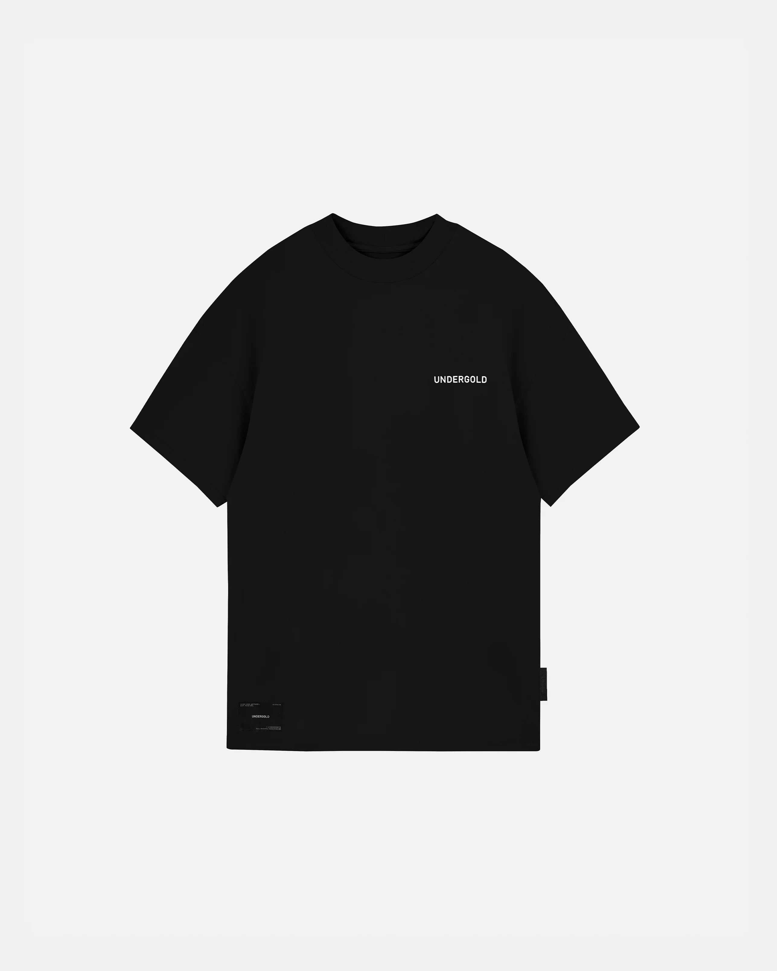 BASICS TINY LOGO REGULAR FIT TSHIRT BLACK