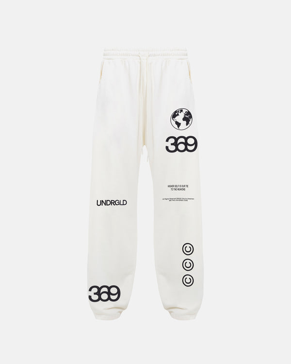 UNDERGOLD - Golden Heritage Basic Straight Pants - White