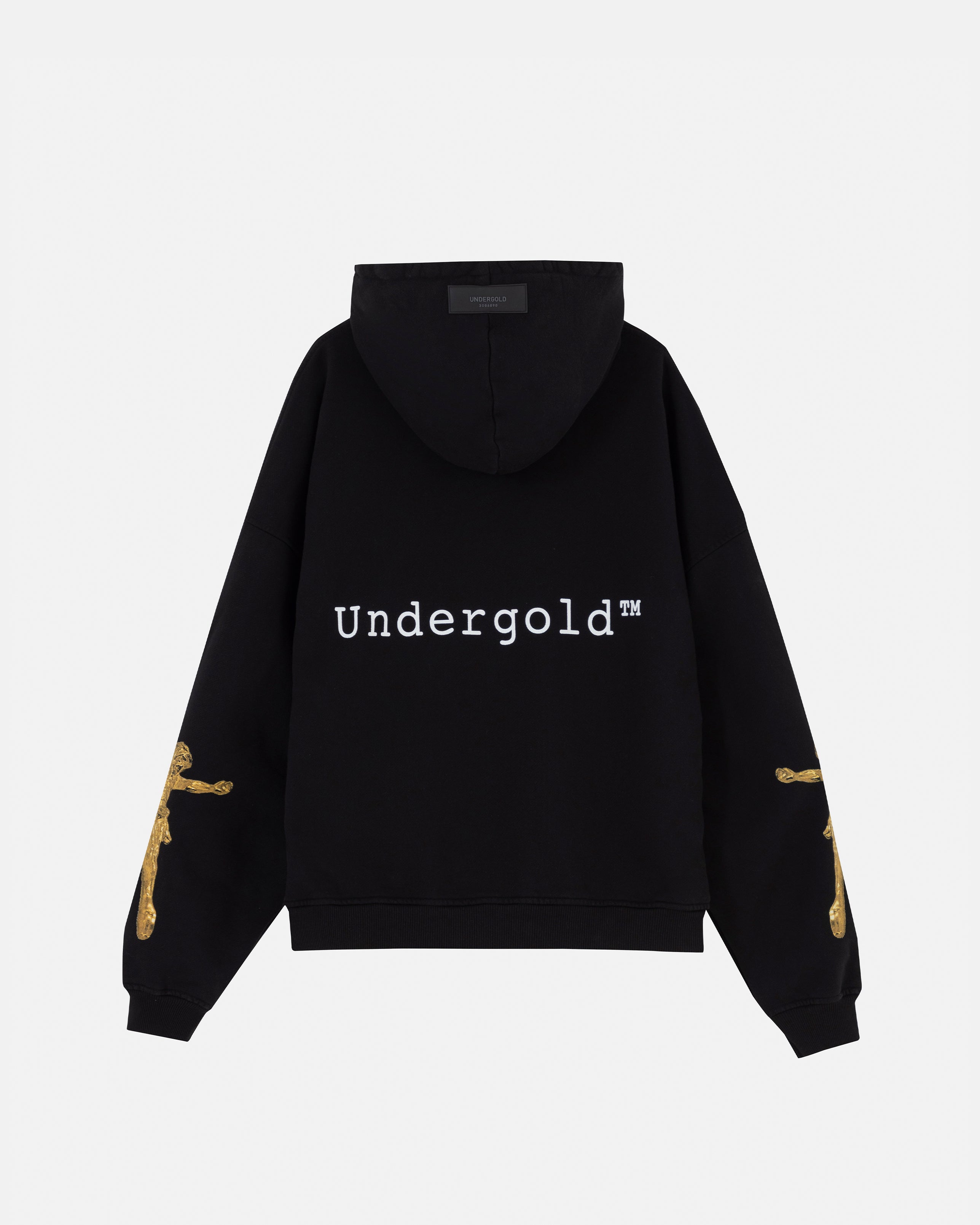 THE PATH GOLDEN CHRIST HOODIE BLACK