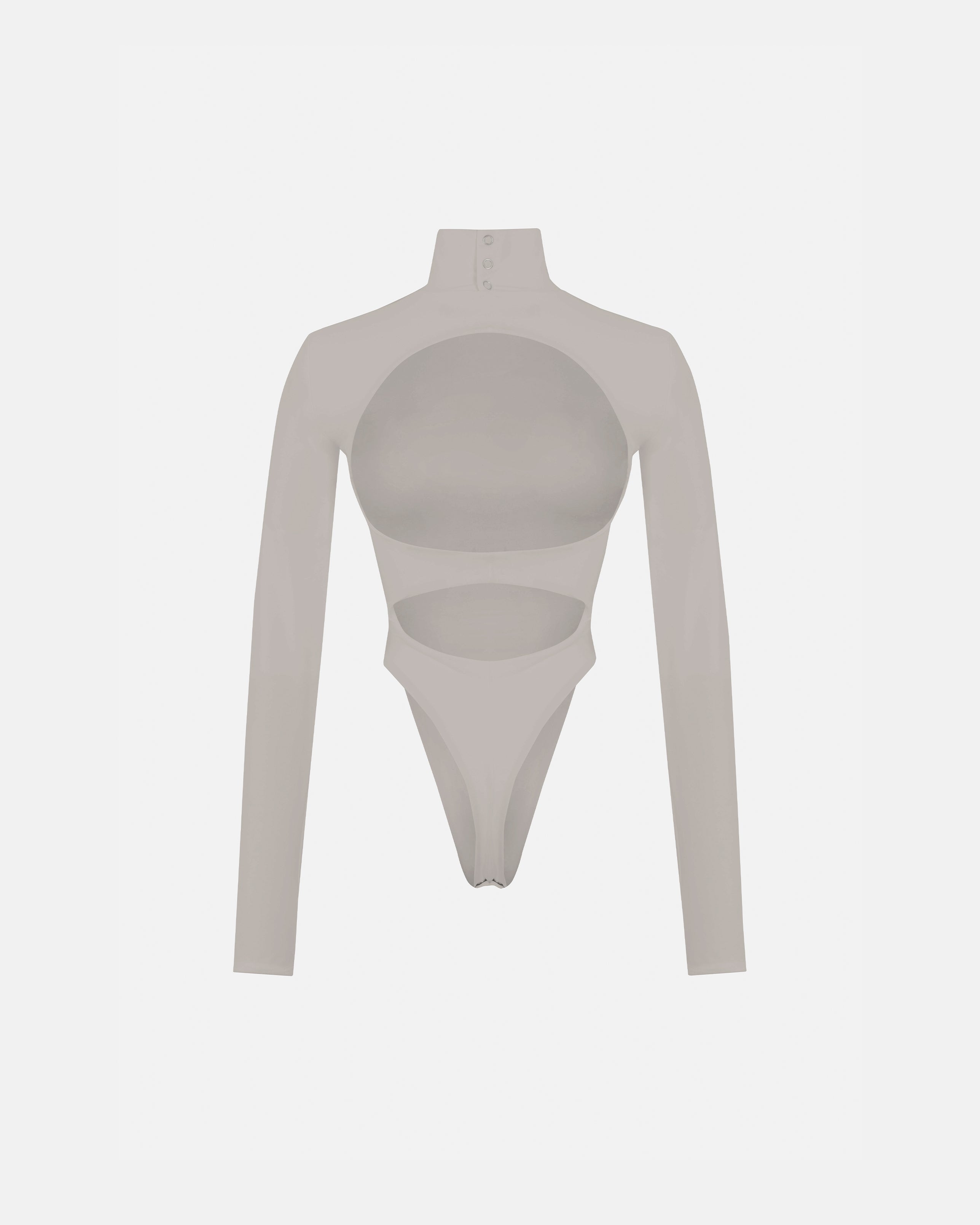 BODY TURTLENECK BACKLESS CREAM