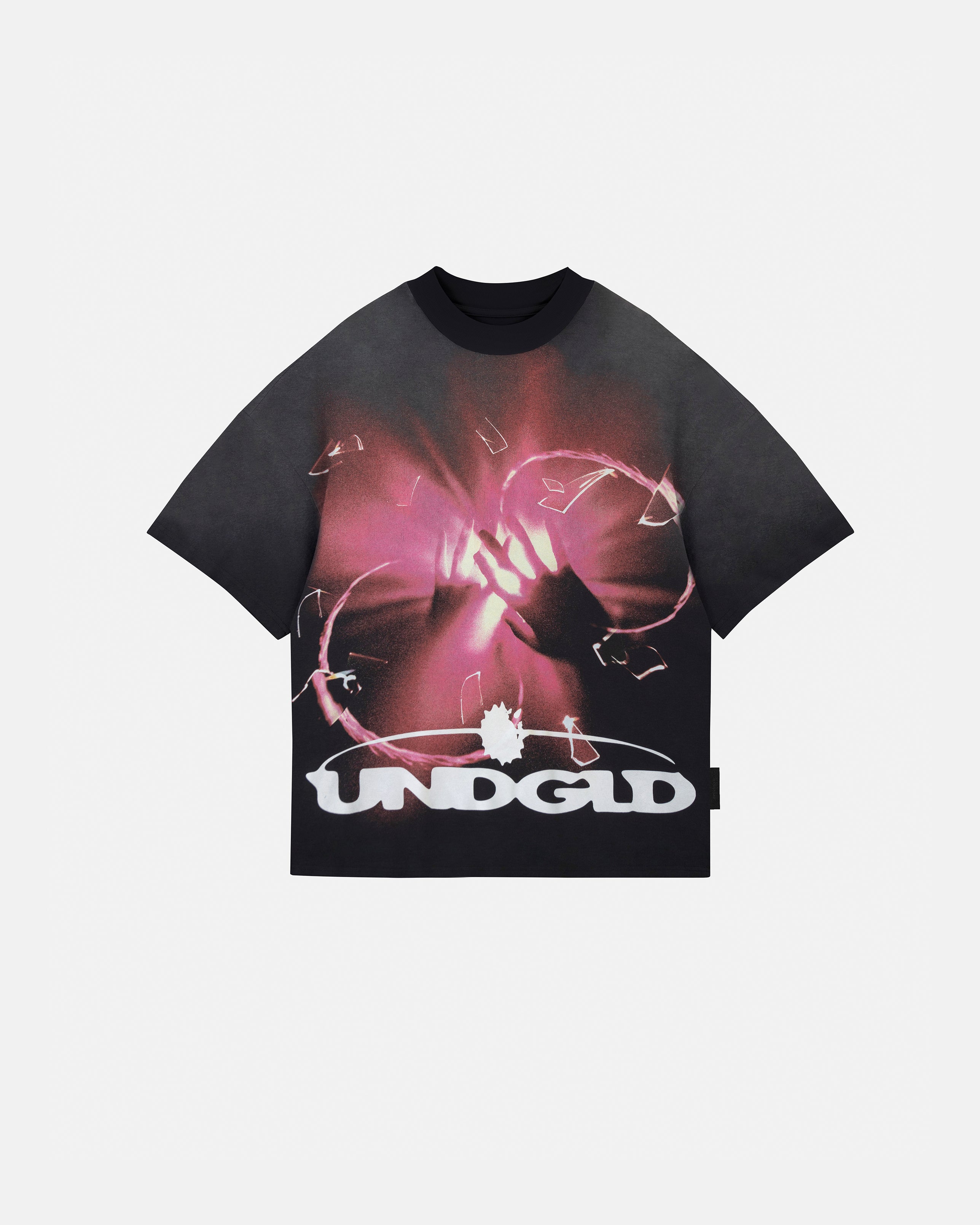 HELIOS DAZZLED BOXY FIT TSHIRT FADED BLACK