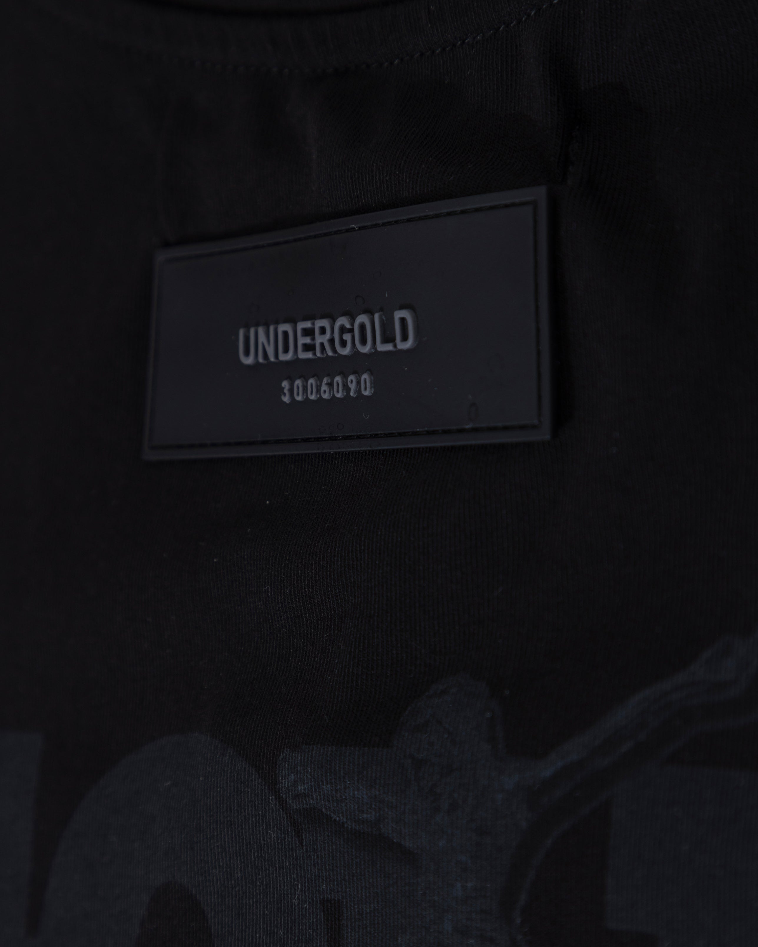 THE PATH GOLDEN CHRIST BABY TEE BLACK