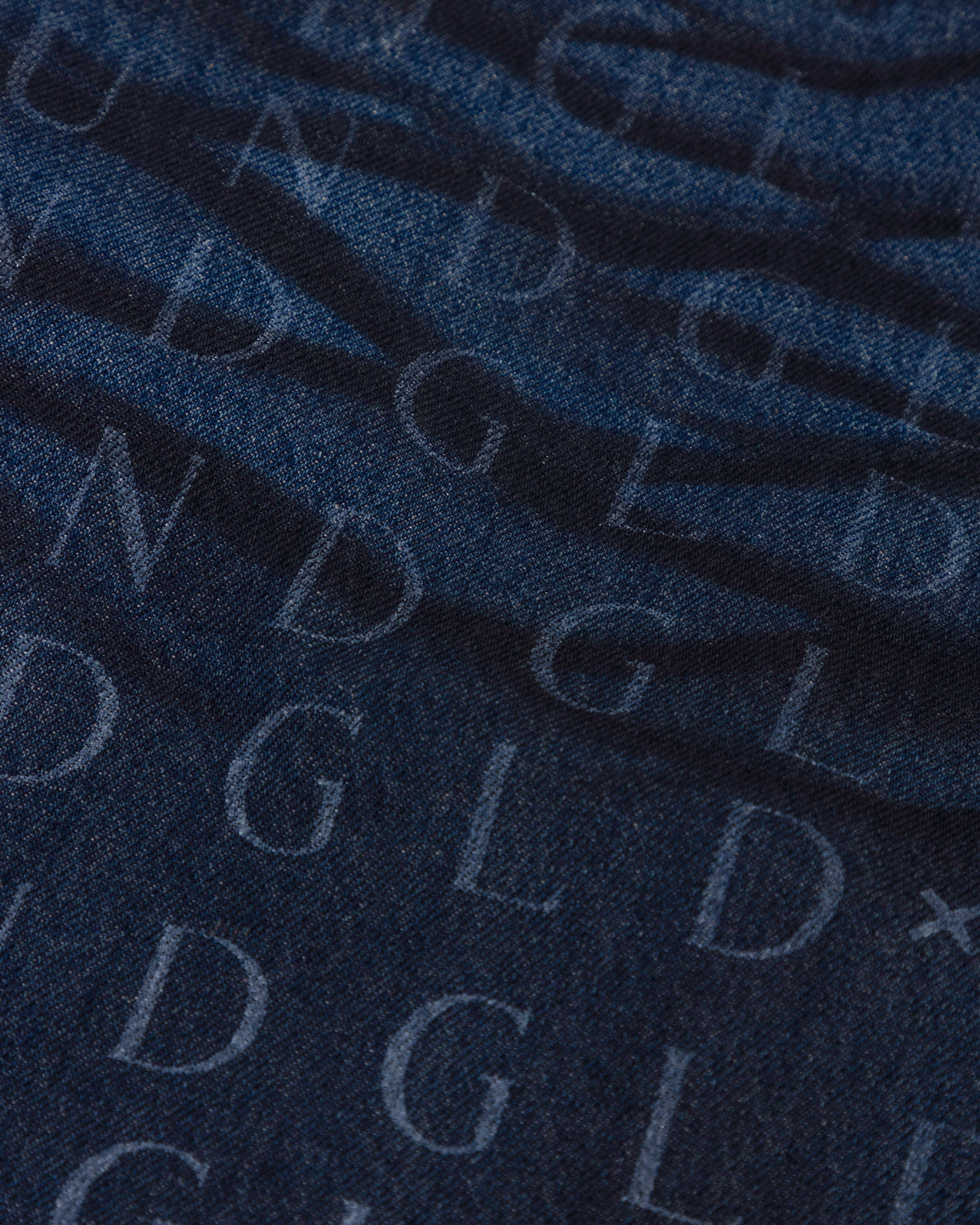 ETERNAL UNDGLD WIDE JEAN POLLUTED BLUE