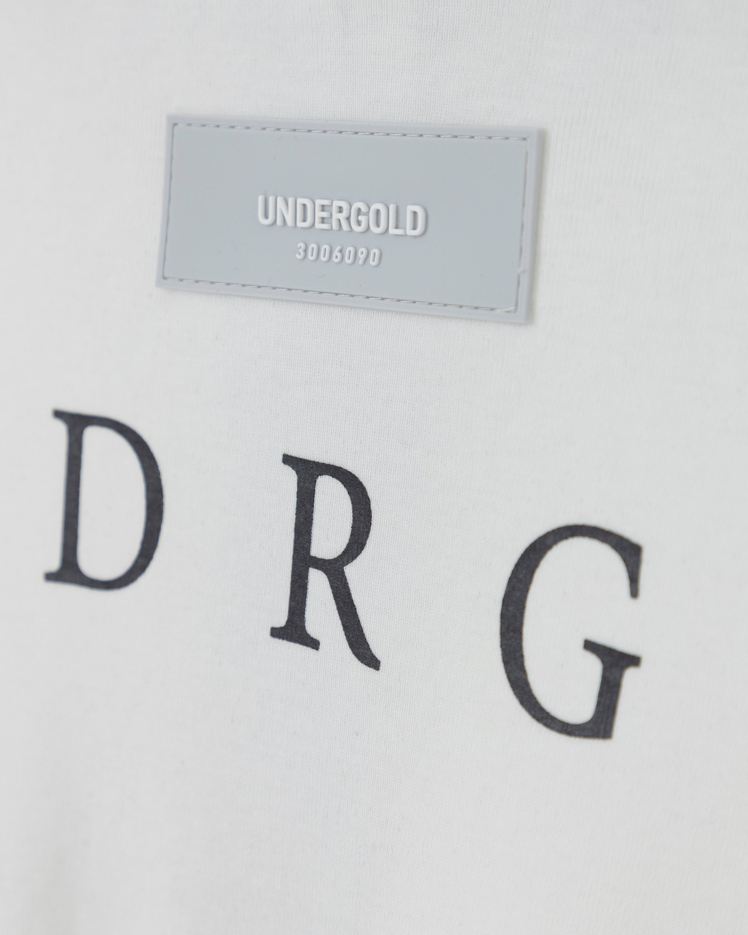 THE PATH MONOGRAM BOXY FIT TSHIRT WHITE