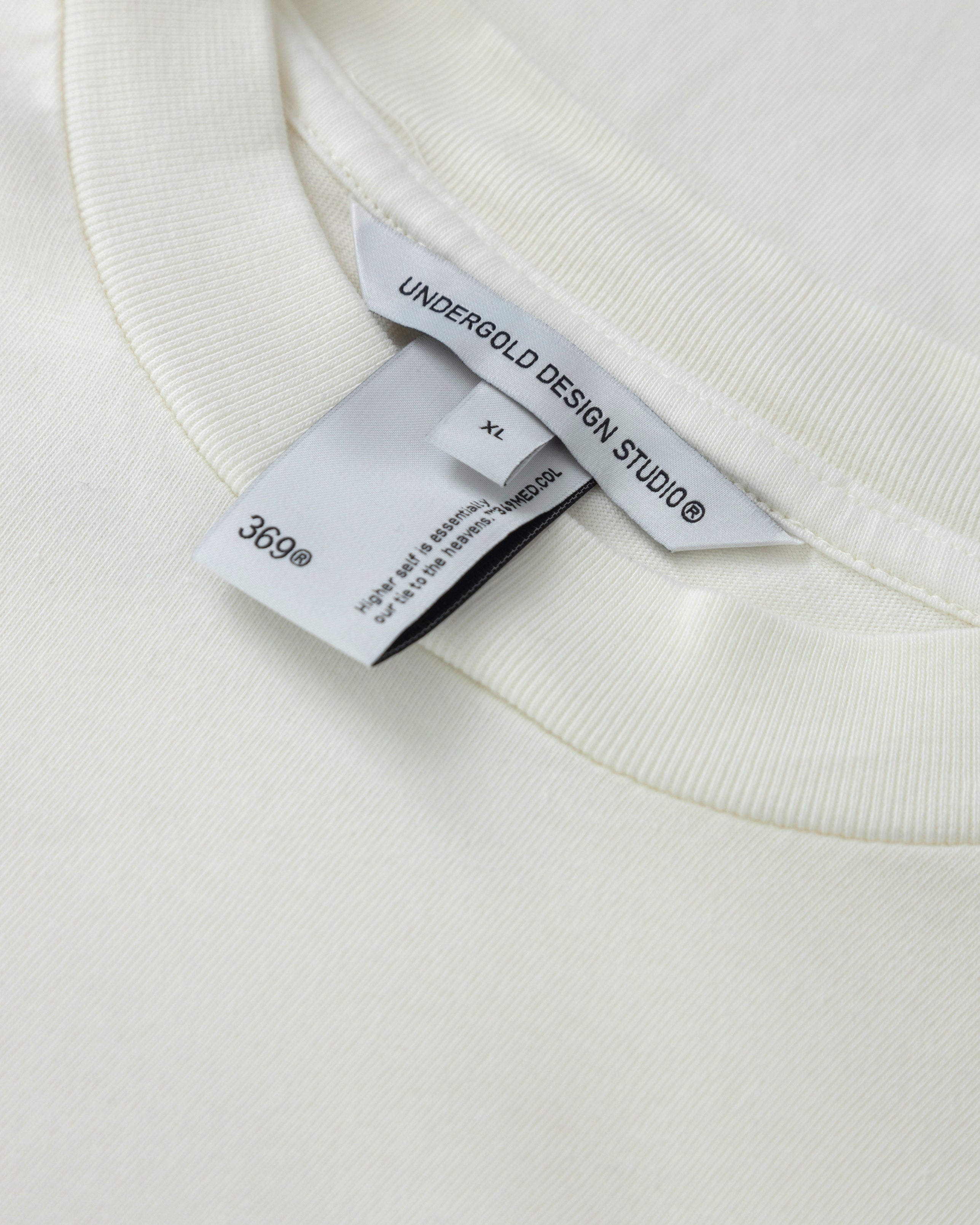 BASICS PEACHED TSHIRT WHITE