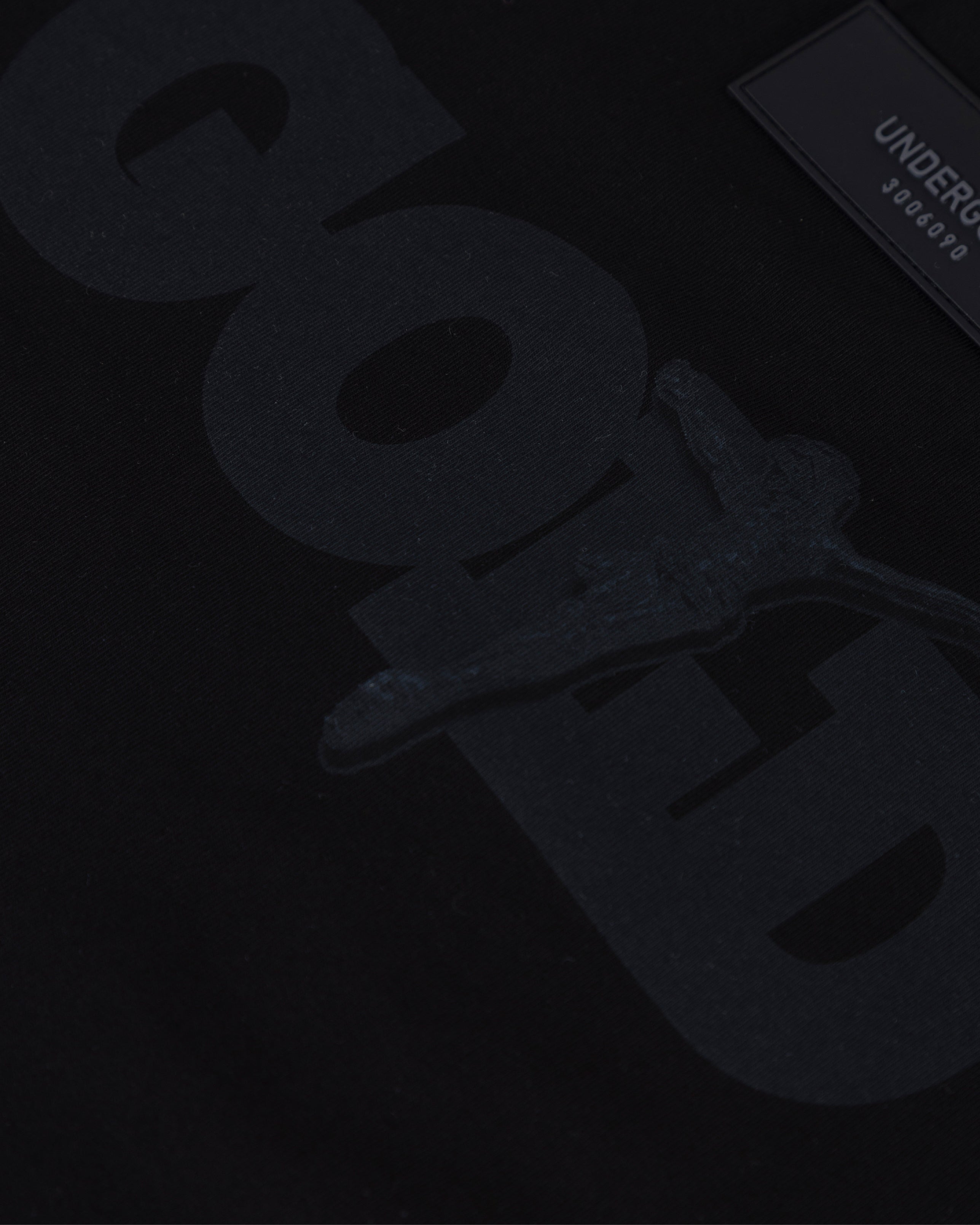 THE PATH GOLDEN CHRIST BABY TEE BLACK