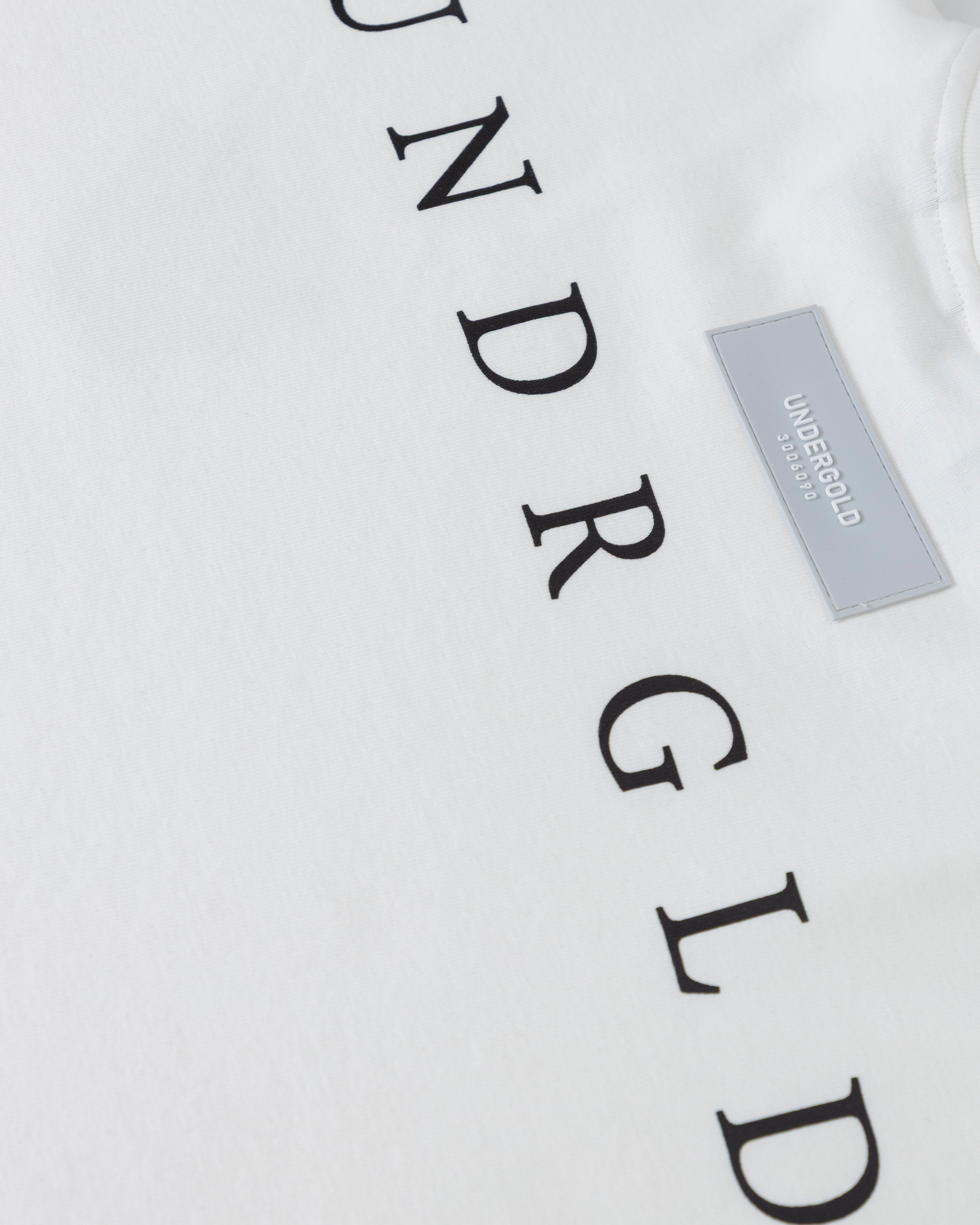 THE PATH MONOGRAM BOXY FIT TSHIRT WHITE