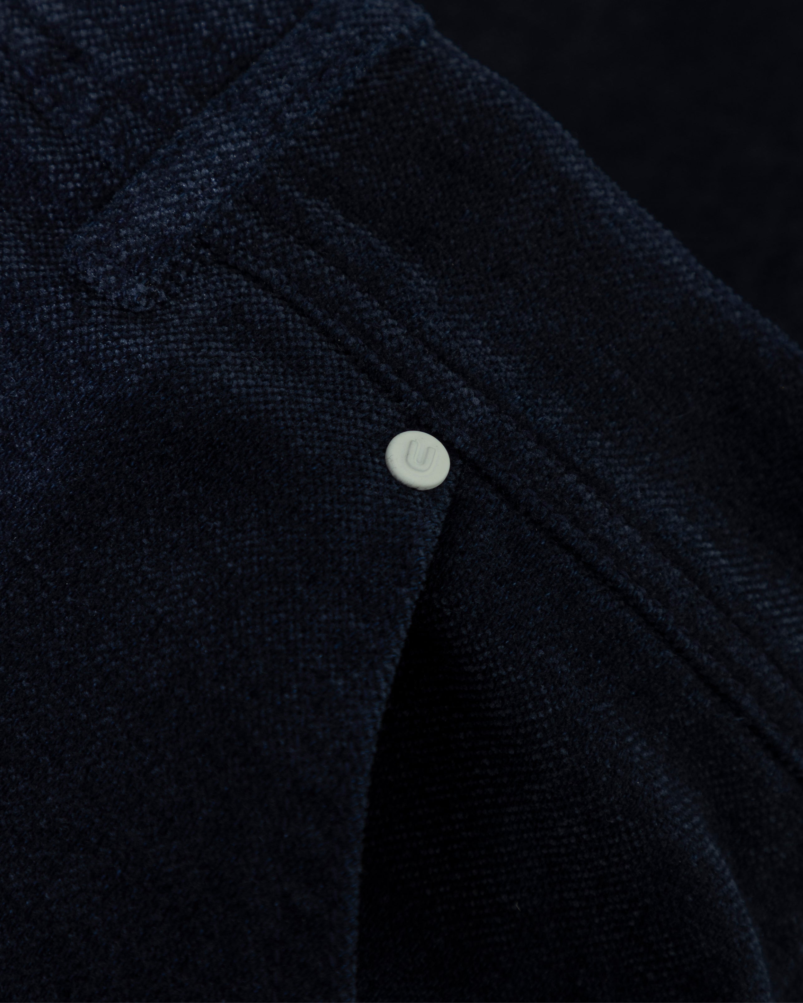 THE PATH MONOGRAM BARREL JEAN BLUE