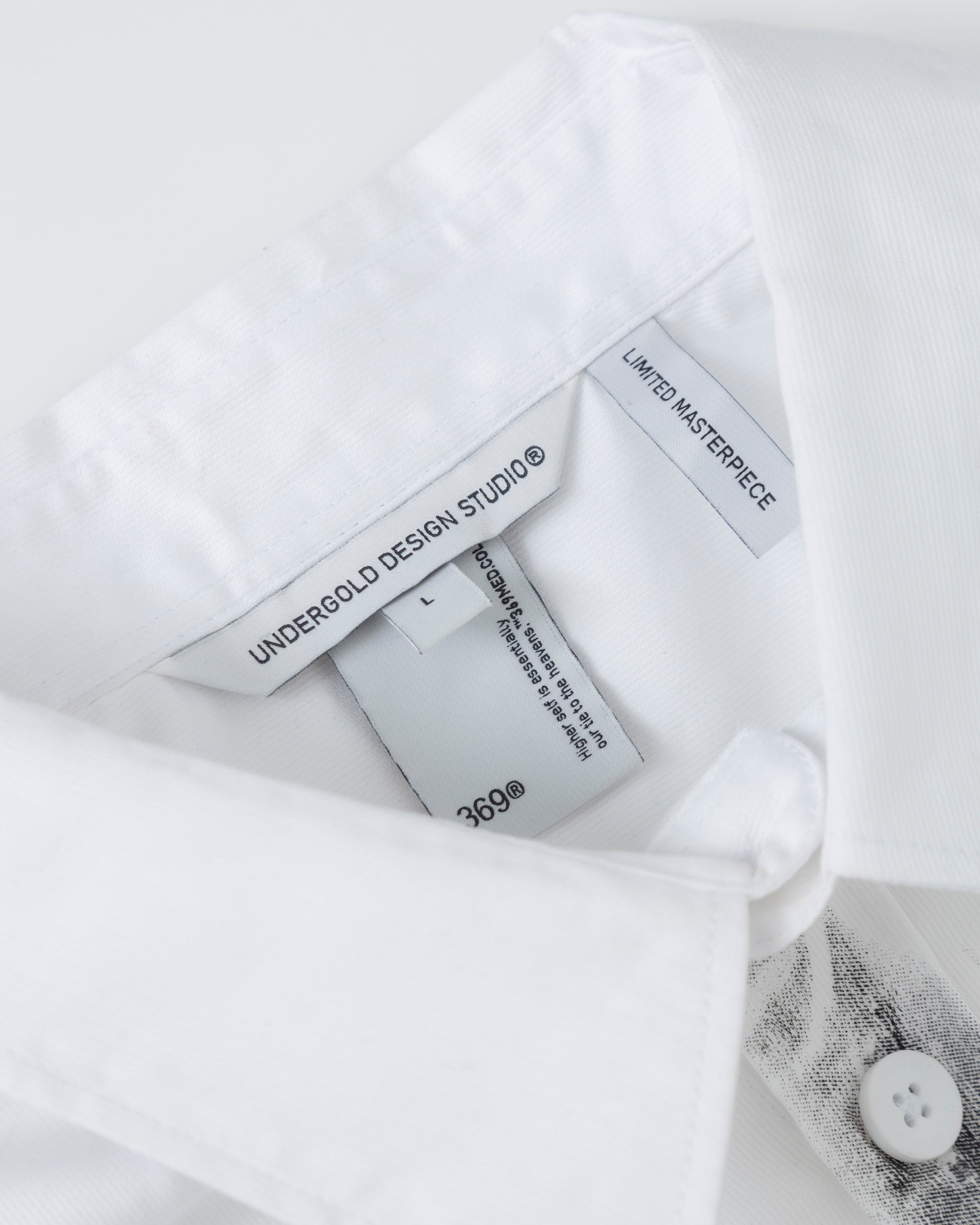 HELIOS FACE LONG SLEEVE BOXY SHIRT BONE