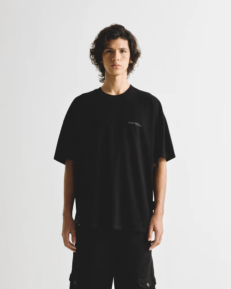 LINE LOGO TSHIRT BLACK