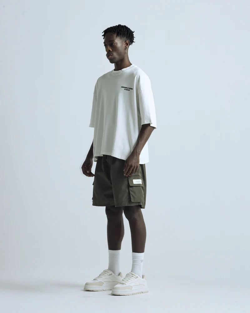 BASICS DESIGN STUDIO BOXY T-SHIRT WHITE
