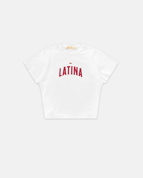 TRUE - Latina Baby Tee - White