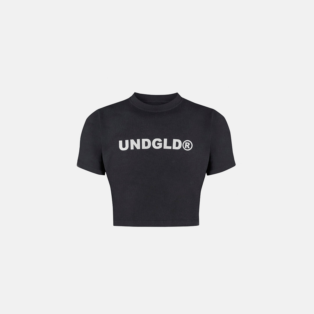 THE ONE BABY TEE VINTAGE BLACK