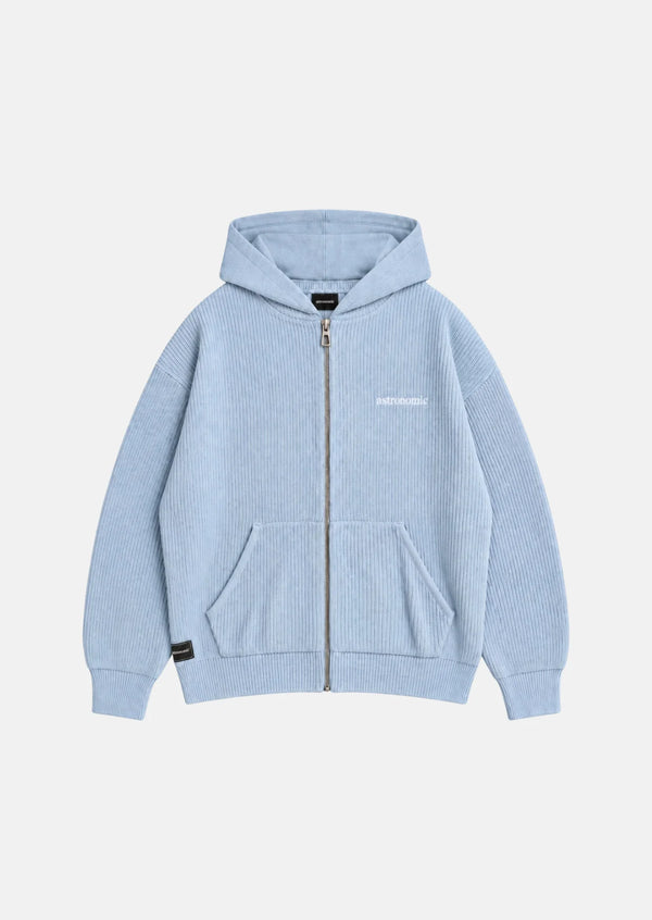 ASTRONOMIC - Knitwear Hoodie Reef - Azul Bebé