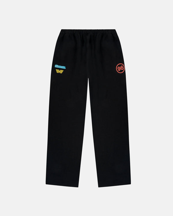 MONOIC - Wide Fit Jogger Sponsors - Negro Oscuro