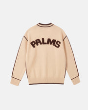 Palms Beige Crewneck Knit
