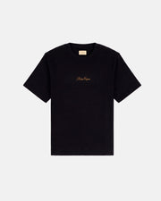 Palms Embroidered Black Tshirt