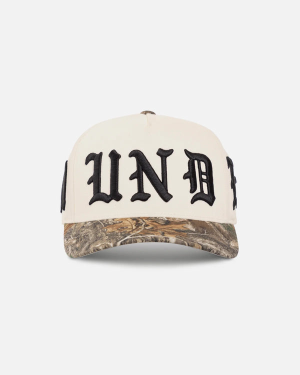 UNDERGOLD - Basics UND High Crown Cap - White / Camo