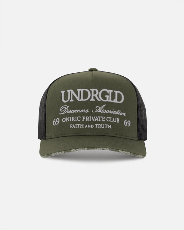 UNDERGOLD - Basics UNDRGLD Trucker Cap - Khaki Green