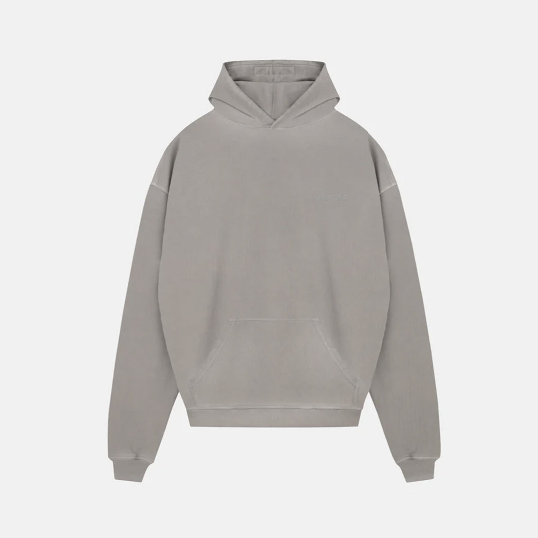 UNDERGOLD LINE LOGO HOODIE WASHED GRAY