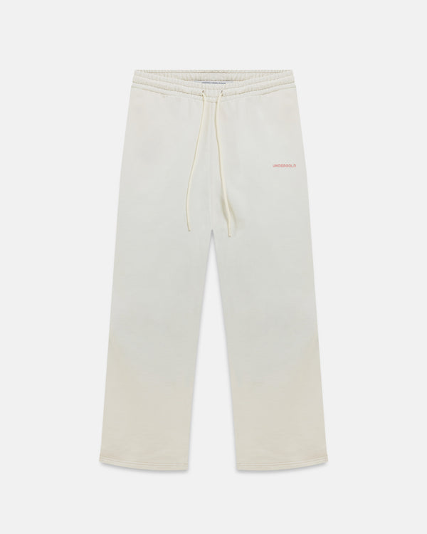 UNDERGOLD - Sweatpants Basics Undergold Straight Pants - White