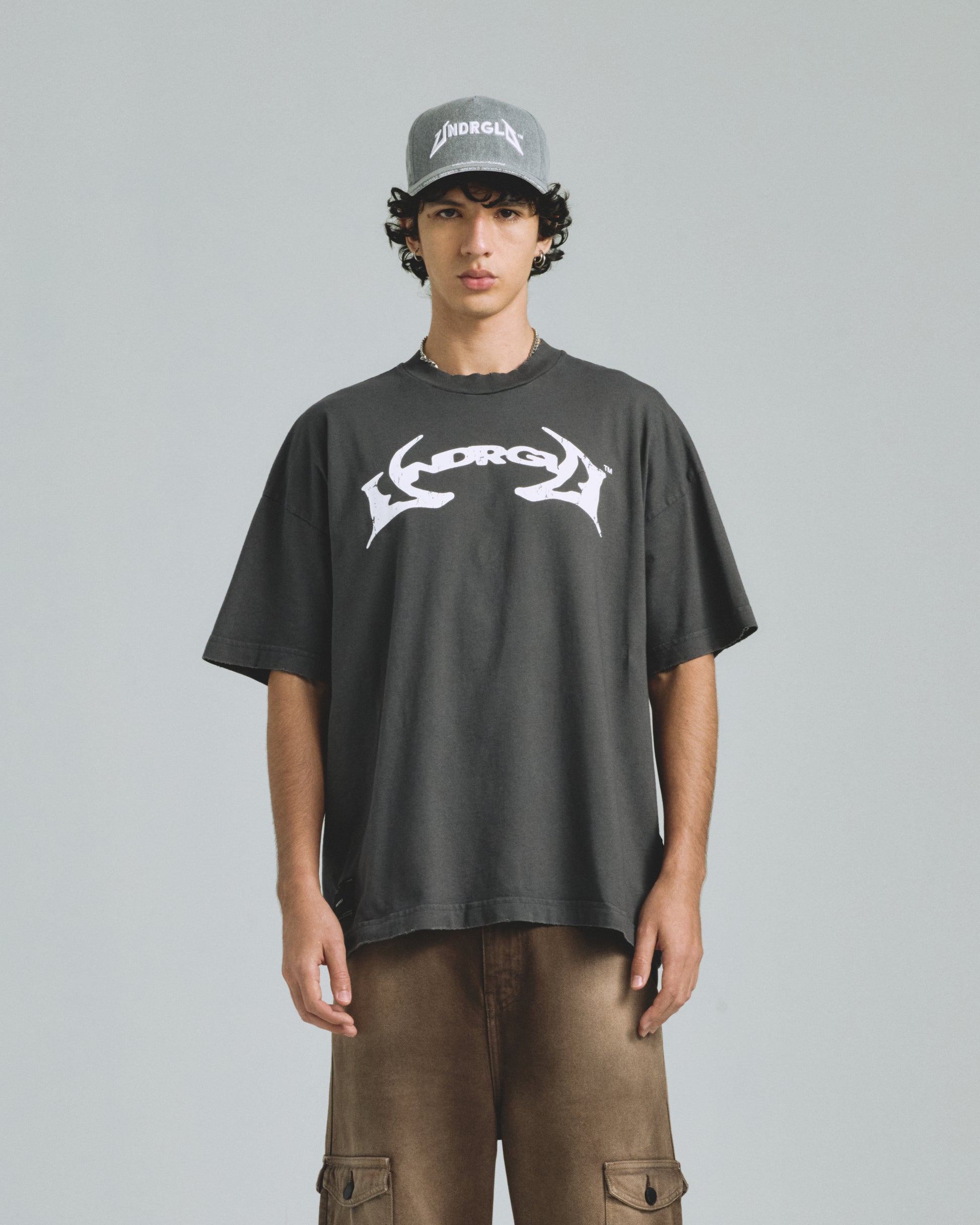 UNDERGOLD THUNDER RIDER PEGASUS TSHIRT VINTAGE GRAY