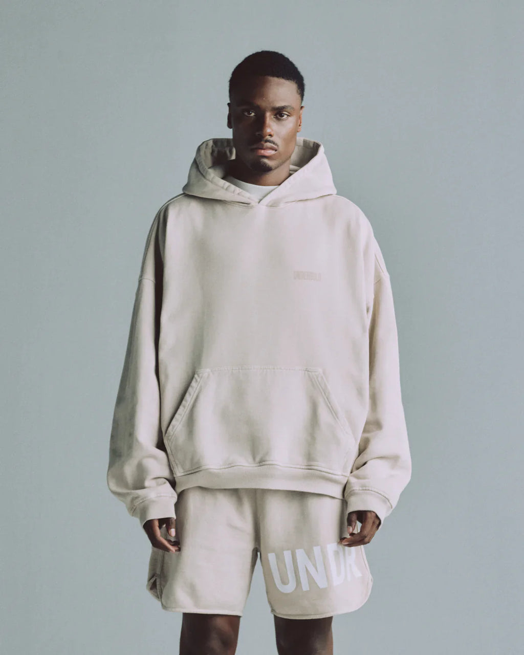 UNDERGOLD BASICS UNDGLD HOODIE CREAM