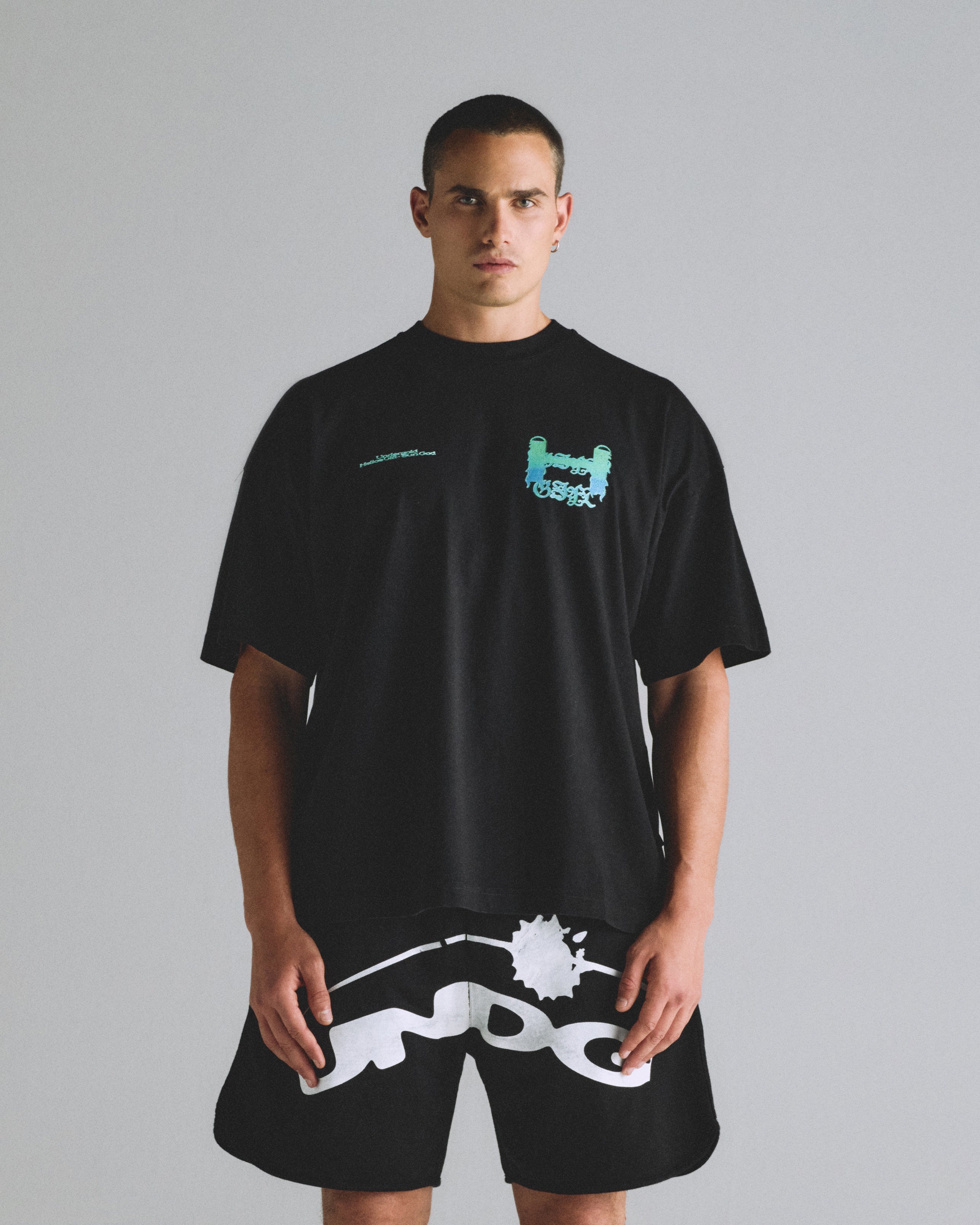 UNDERGOLD HELIOS GIFTS T-SHIRT BLACK