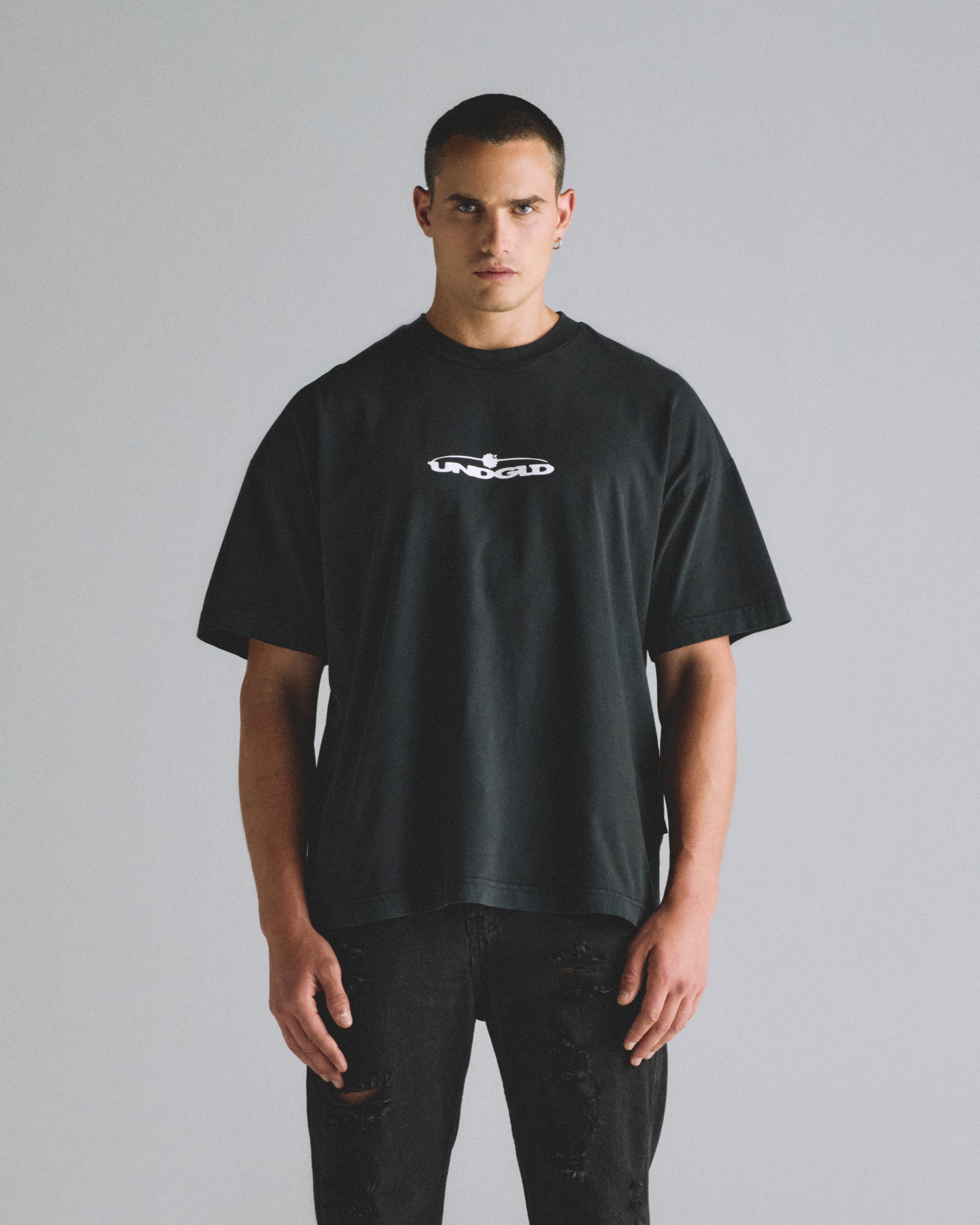 UNDERGOLD HELIOS GOD OF SUN TSHIRT VINTAGE BLACK