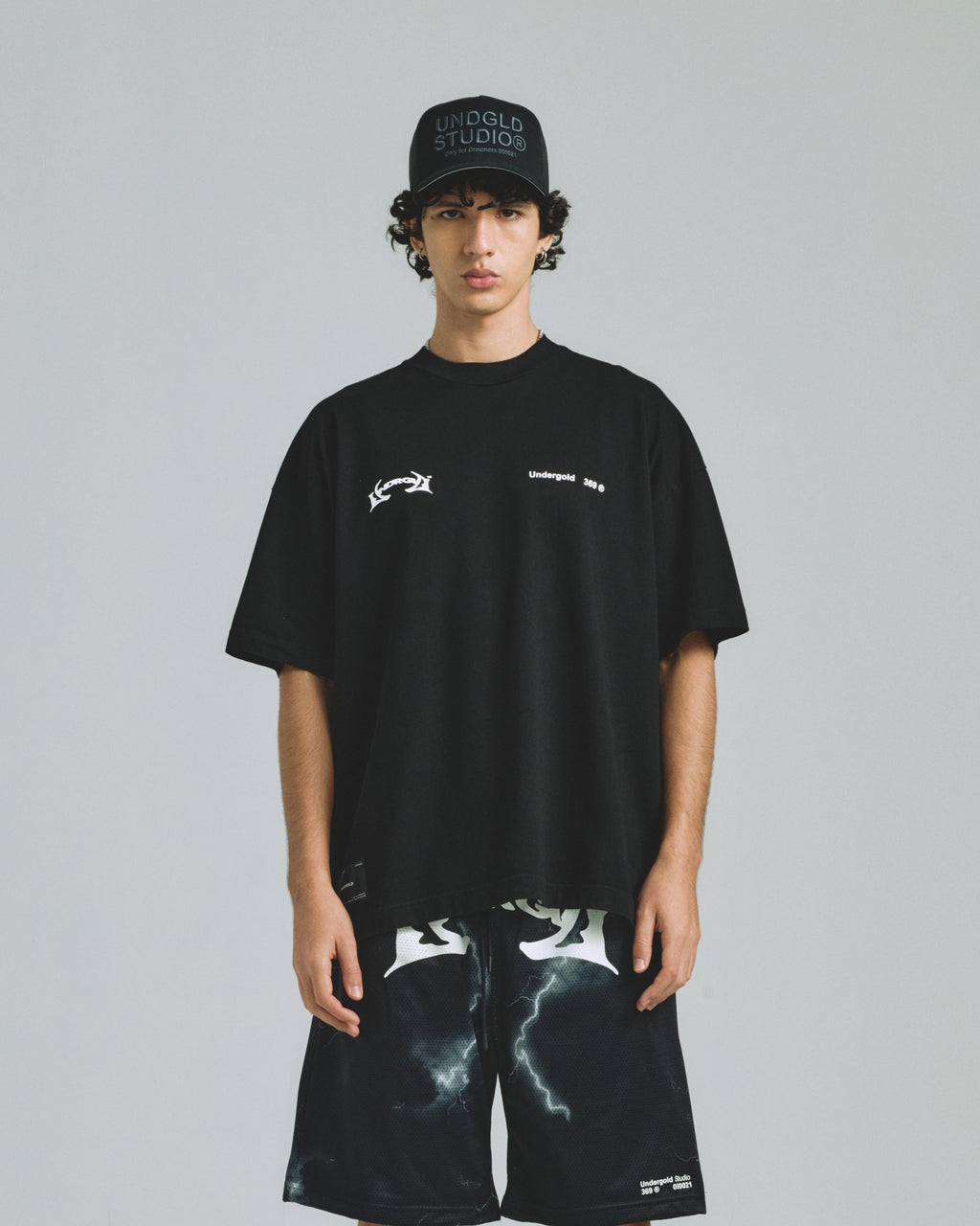 THUNDER RIDER BASIC TSHIRT BLACK