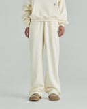 Undergold Sweatpants Blanks Barrel Straight Pants Cream
