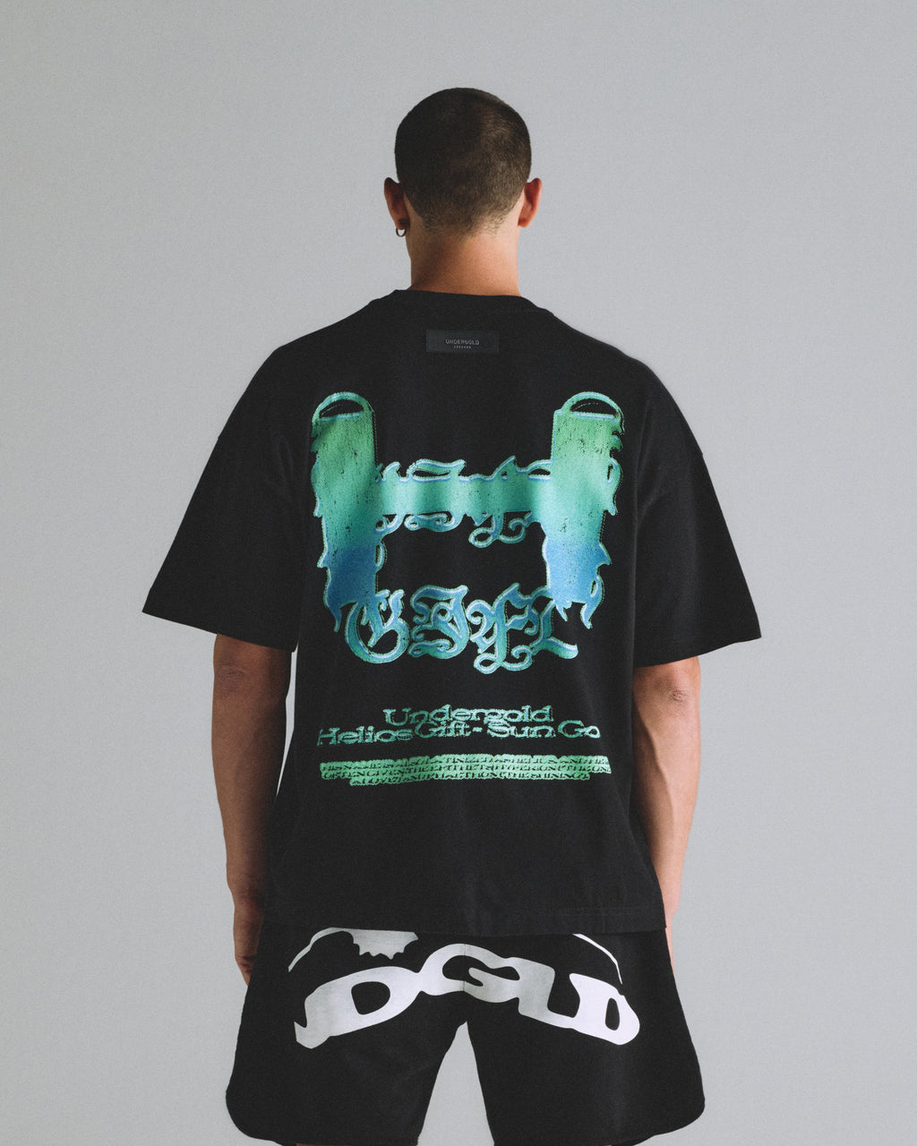 UNDERGOLD HELIOS GIFTS T-SHIRT BLACK