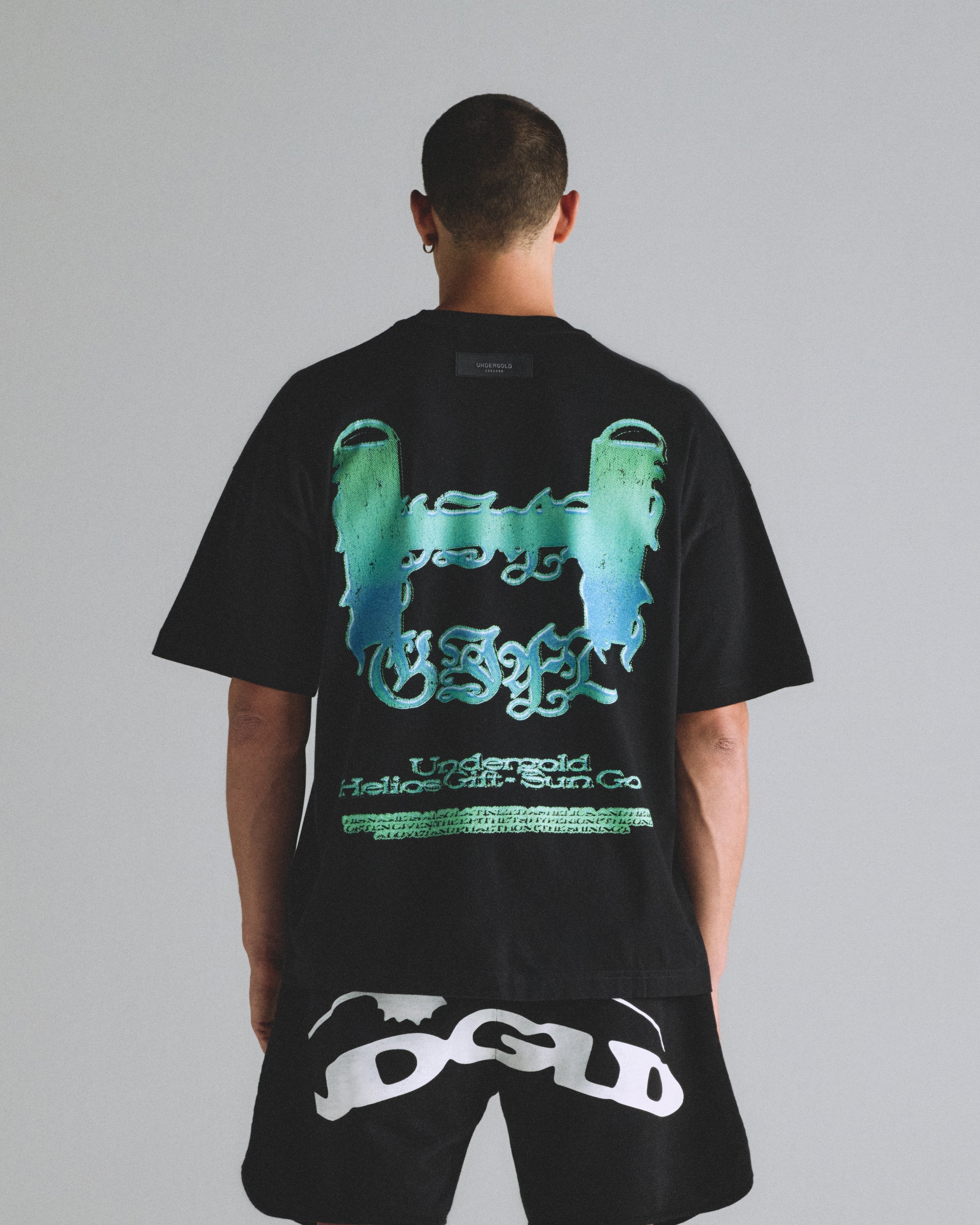 UNDERGOLD HELIOS GIFTS T-SHIRT BLACK