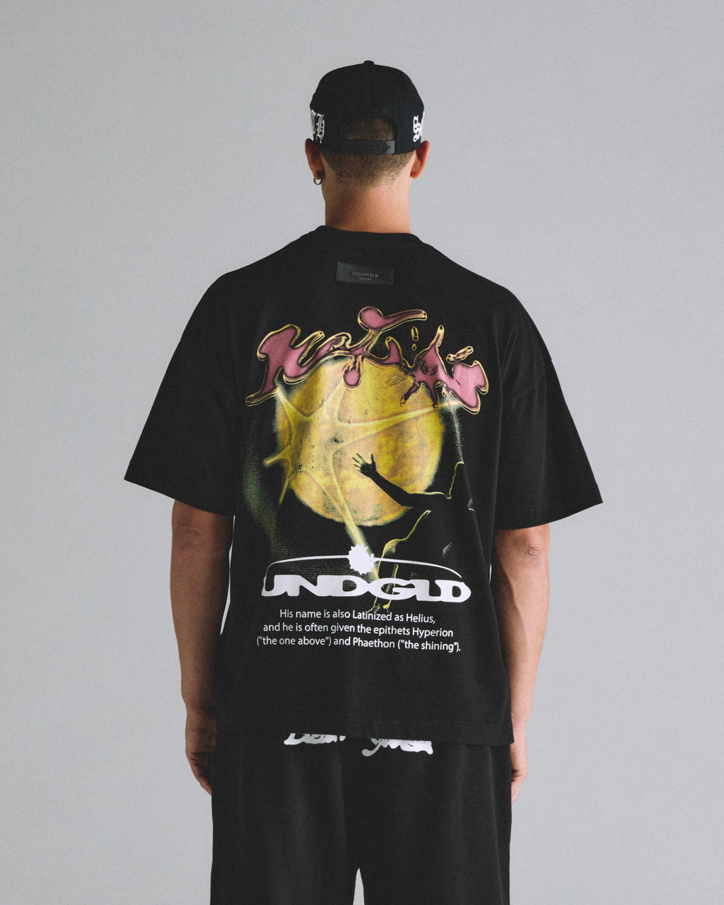 HELIOS SUN TSHIRT BLACK