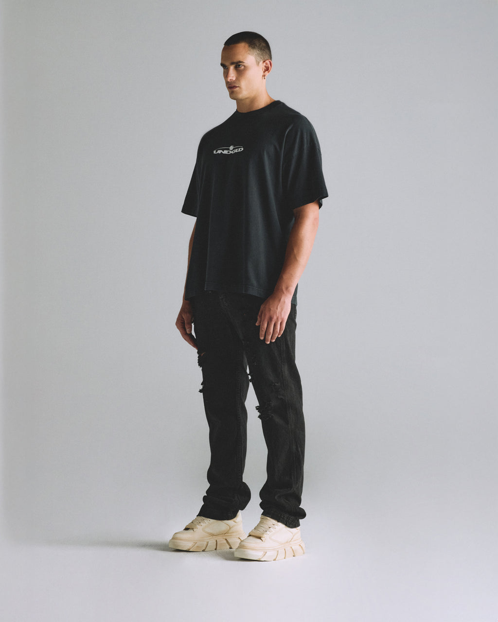 HELIOS GOD OF SUN TSHIRT VINTAGE BLACK