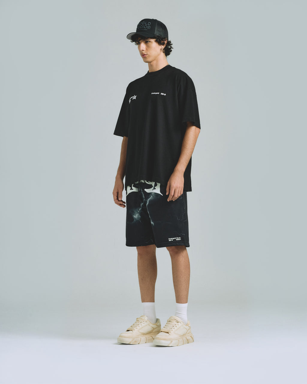 THUNDER RIDER BASIC TSHIRT BLACK