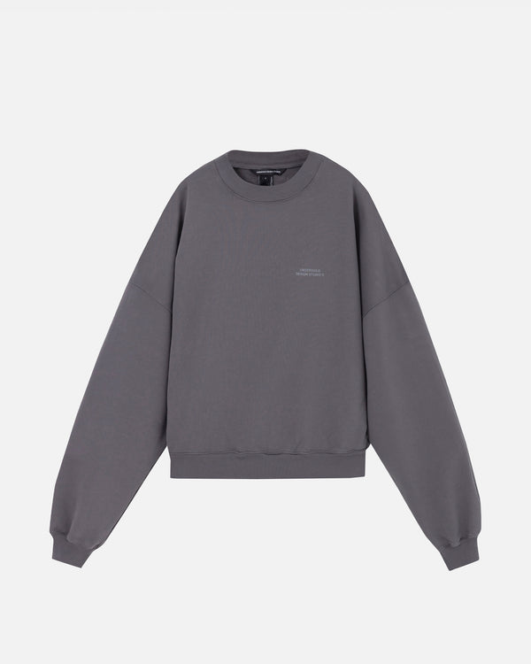 UNDERGOLD - Stardust Basic Boxy Fit Crewneck - Gray