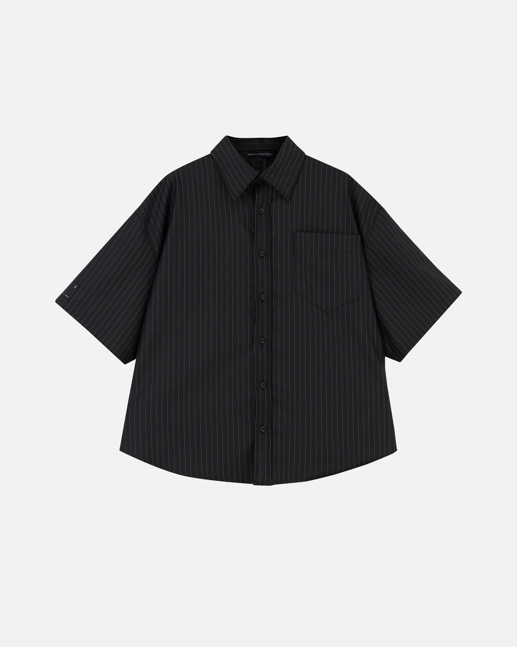 UNDERGOLD THE PATH MONOGRAM BOXY FIT SHIRT BLACK / CHALK LINE