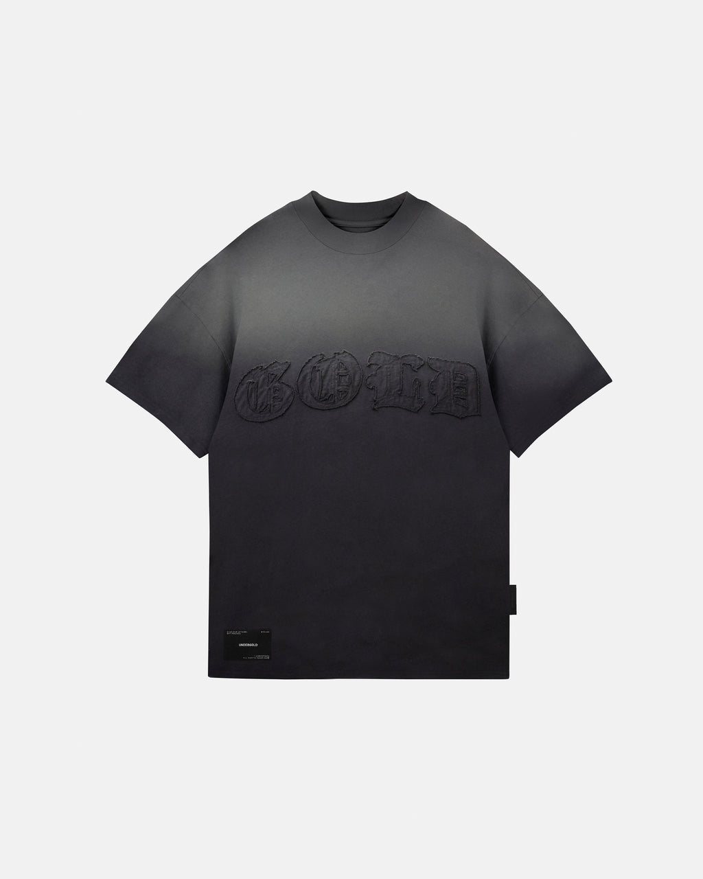 GRATIA PLENA GOLD TSHIRT FADED BLACK