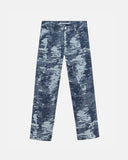 UNDERGOLD CAPSULE BASIC JACQUARD WIDE JEANS CAMMO BLUE